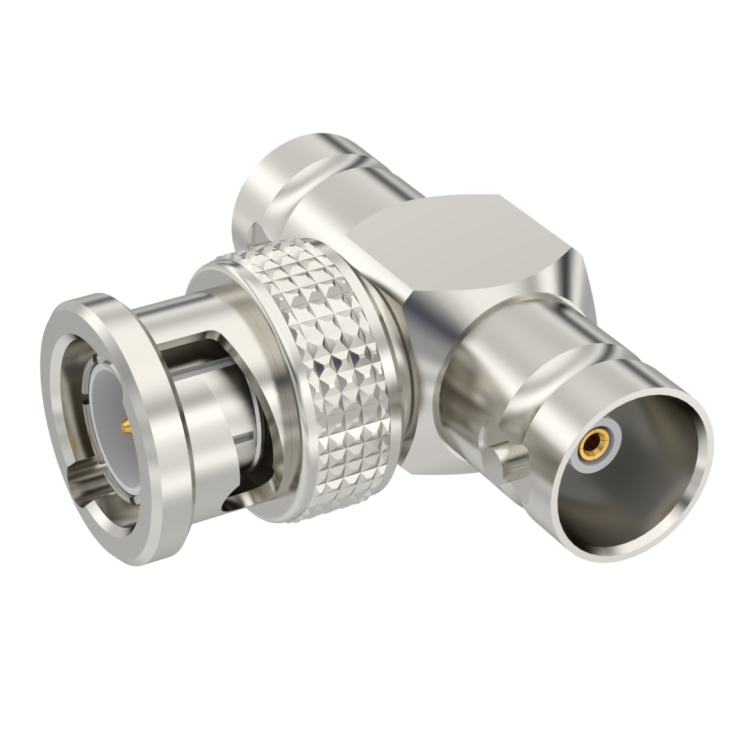 BNC / TEE FEMALE-FEMALE/MALE ADAPTER