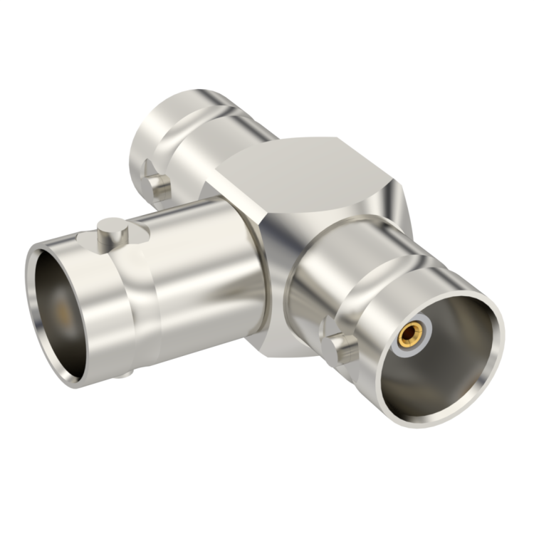 BNC / TEE FEMALE-FEMALE-FEMALE ADAPTER