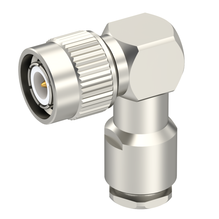 TNC / RIGHT ANGLE PLUG CLAMP TYPE CABLE 6/75+93