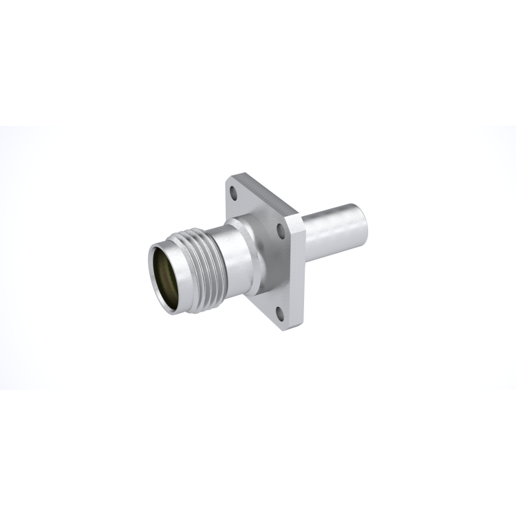 TNC / STRAIGHT SQUARE FLANGE JACK CRIMP TYPE - CABLE 5/50 D