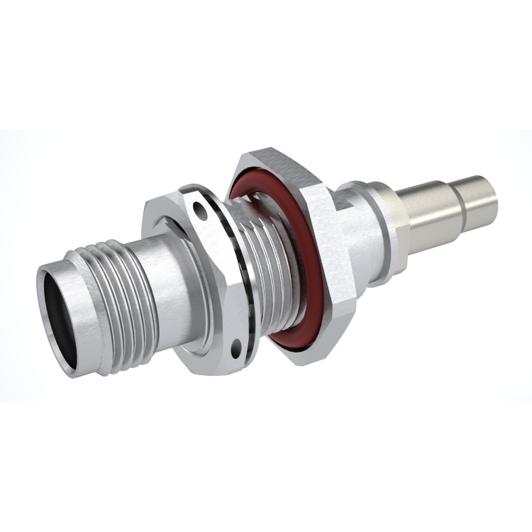 TNC / STRAIGHT BULKHEAD JACK PANEL SEAL R. MOUNT CRIMP TYPE - CABLE 4.13/50