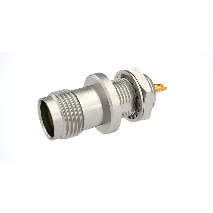TNC / BULKHEAD JACK RECEPTACLE FRONT MOUNTING COMBINATION SEAL WITH SOLDER POT CONTACT