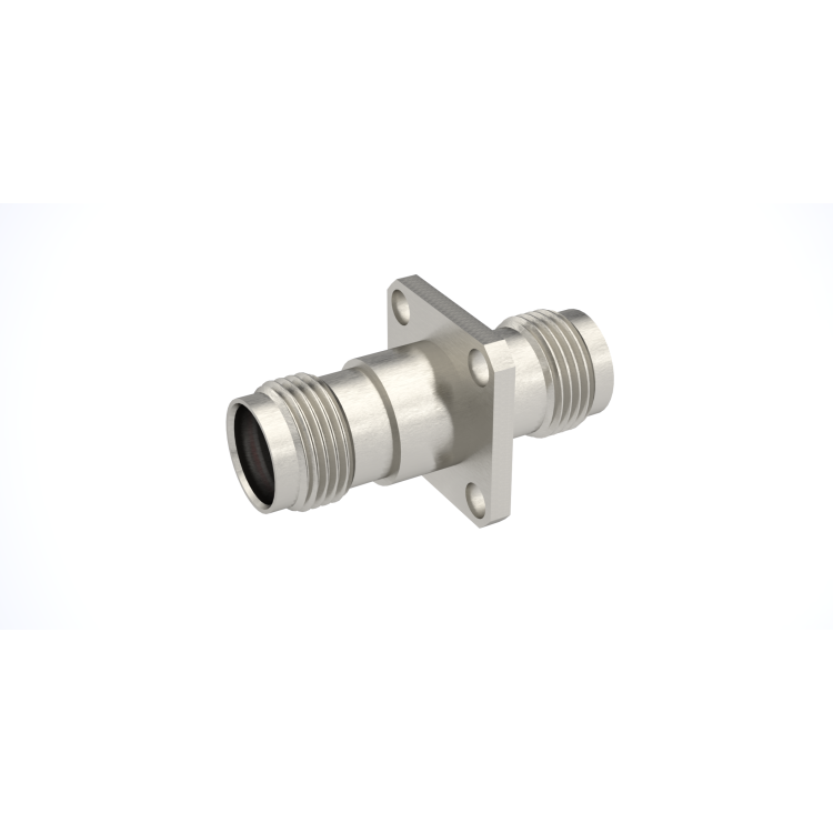TNC 18 / SQUARE FLANGE FEMALE-FEMALE ADAPTER