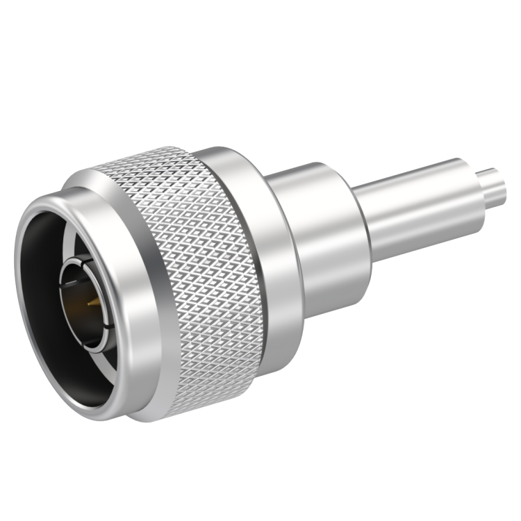 N / STRAIGHT PLUG FULL CRIMP TYPE CABLE 2.6/50 S+D