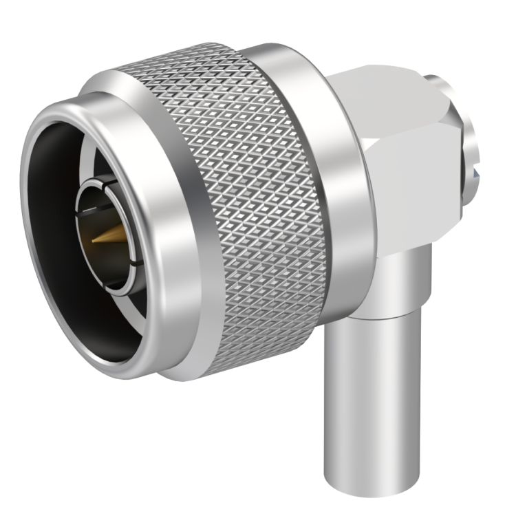 N / RIGHT ANGLE PLUG CRIMP TYPE CABLE 5/50 D
