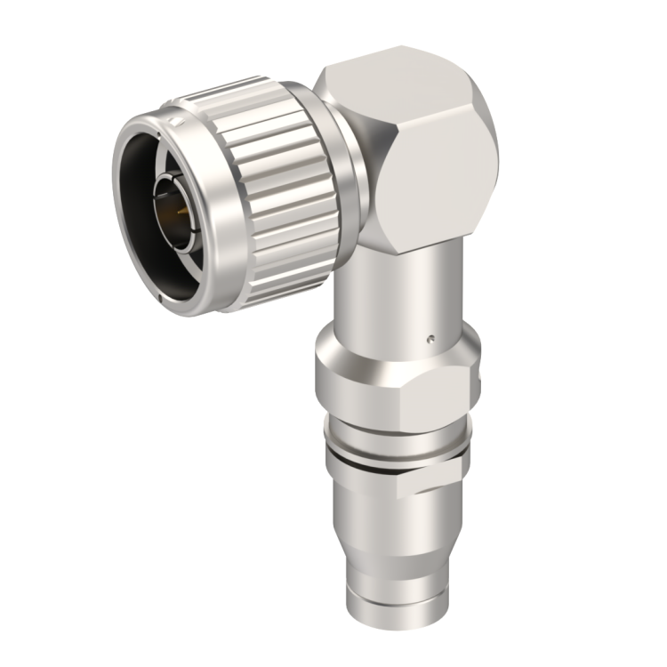 N / PLUG RIGHT ANGLE CRIMP TYPE FOR CABLE 8/50