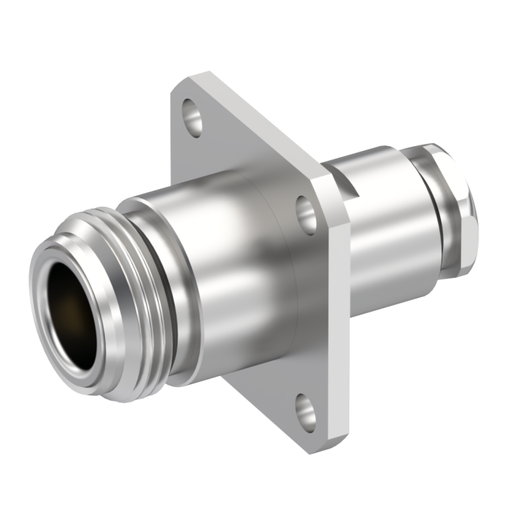 N / STRAIGHT SQUARE FLANGE JACK CLAMP TYPE - CABLE .250