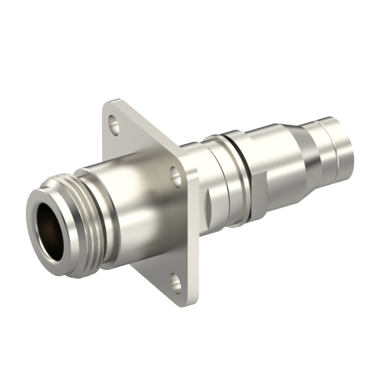 N / JACK STRAIGHT CRIMP TYPE FOR CABLE 8/50