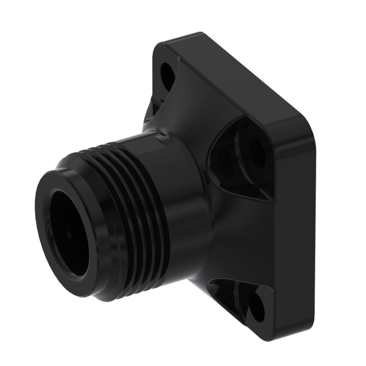 N / COMPOSITE SQUARE FLANGE JACK RECEPTACLE