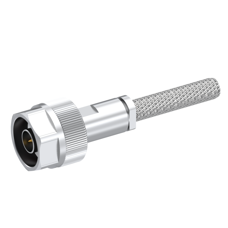 N 18 / STRAIGHT PLUG SPECIAL NUT SOLDER TYPE CABLE MHD 142