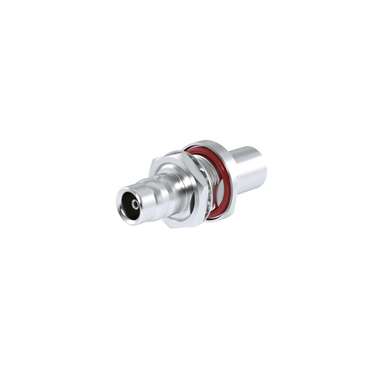 QN / STRAIGHT BULKHEAD JACK FULL CRIMP PANEL SEAL CABLE 10/50 S