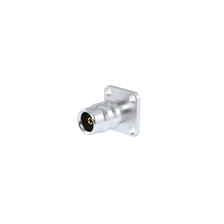 QN / 17.5 mm SQUARE FLANGE RECEPTACLE