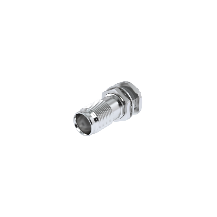 NEX10 / STRAIGHT BULKHEAD JACK SOLDER TYPE CABLE .141