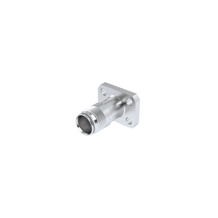 NEX10 / STRAIGHT JACK WITH FLANGE 14.7 x 19.5 SOLDER TYPE CABLE .085