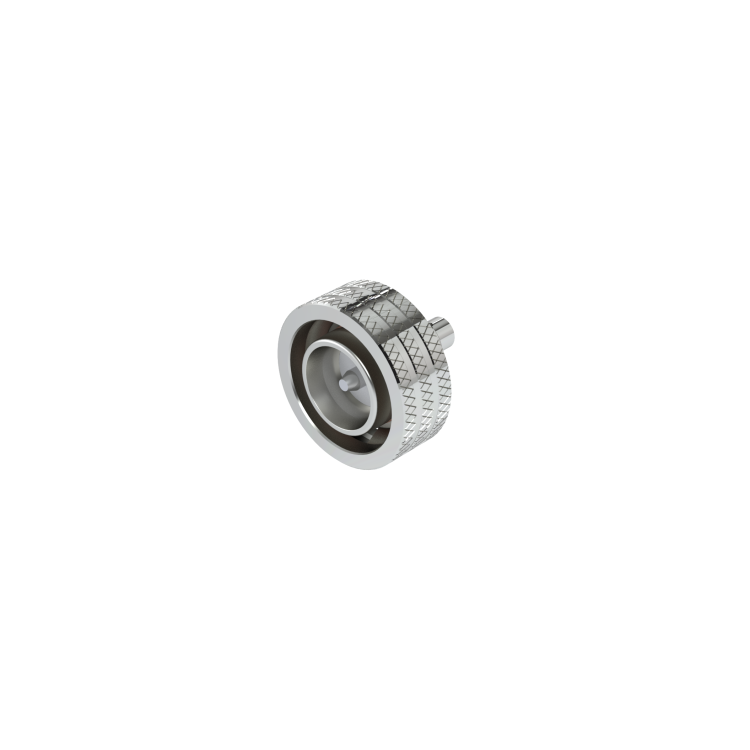 4.3-10 / STRAIGHT PLUG PUSH PULL SOLDER TYPE CABLE .141 NON MAGNETIQUE