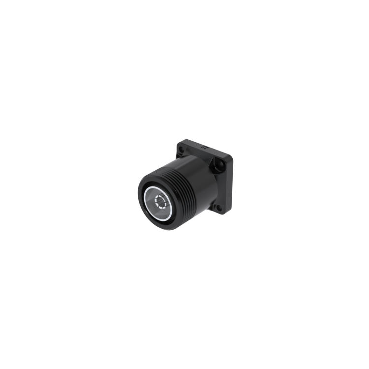 7-16 / COMPOSITE SQUARE FLANGE JACK RECEPTACLE PANEL SEAL - FRONT MOUNTING M3 SCREW
