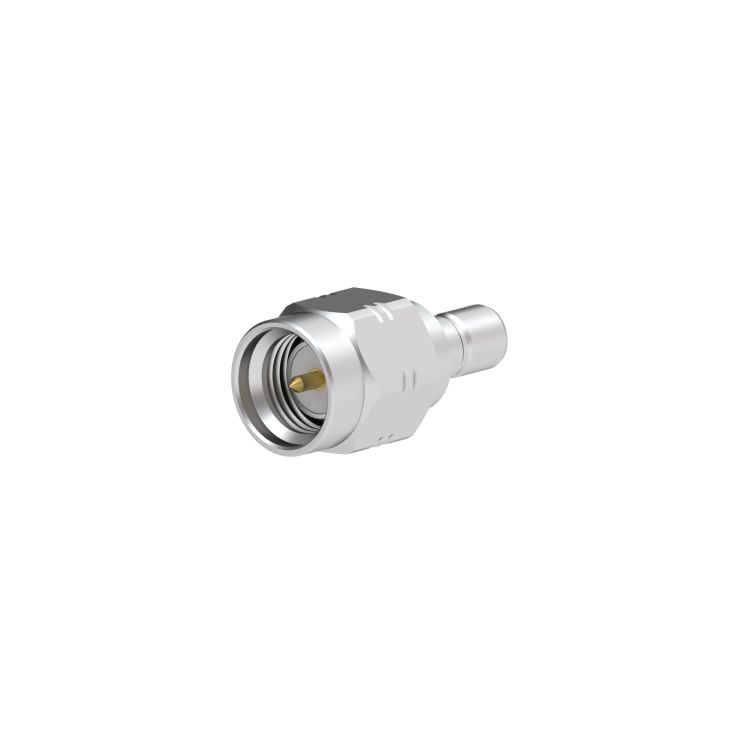 SMB MALE - SMA MALE STRAIGHT ADAPTER