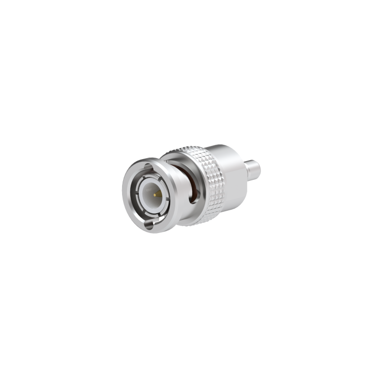 SMB MALE - BNC MALE STRAIGHT ADAPTER