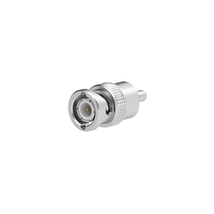 SMB MALE - BNC MALE STRAIGHT ADAPTER