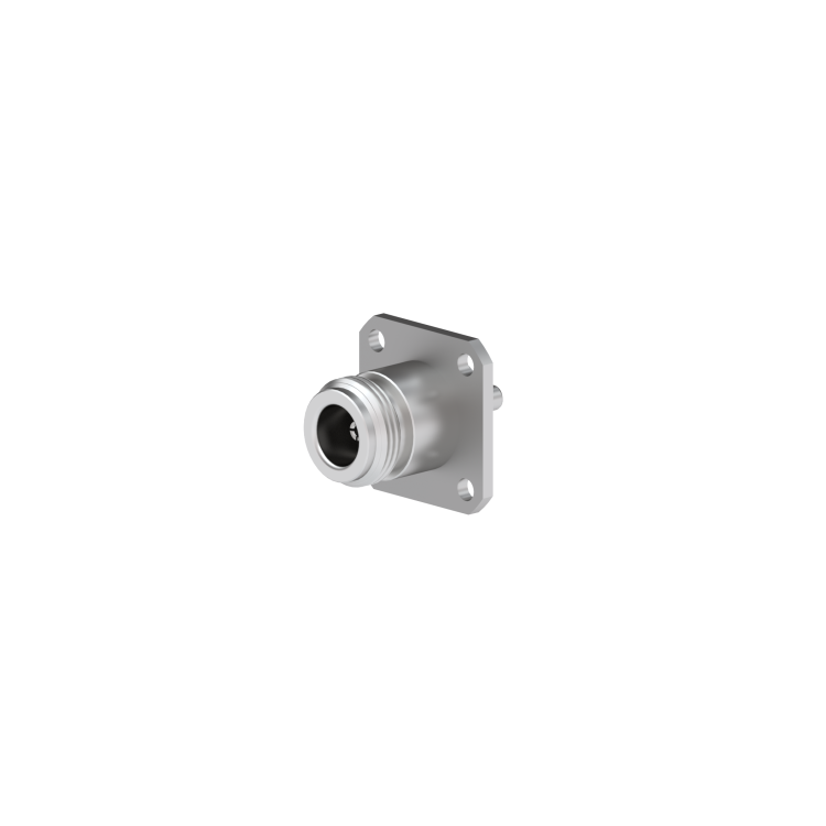 N FEMALE SQUARE FLANGE - SMB MALE ADAPTER