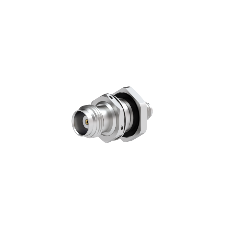 TNC 18 FEMALE - SMA FEMALE BULKHEAD PANEL AND INTERNAL SEAL STRAIGHT ADAPTER