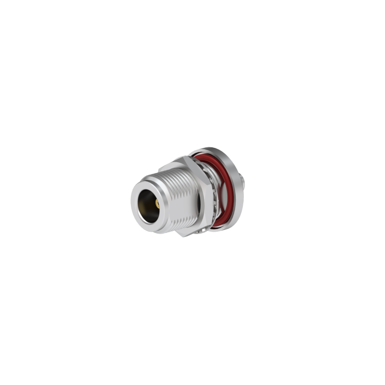 N FEMALE - SMA FEMALE BULKHEAD PANEL SEAL STRAIGHT ADAPTER