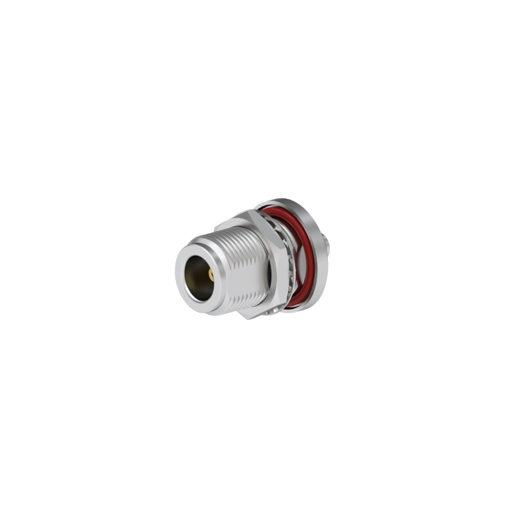 N FEMALE BULKHEAD - SMA FEMALE STRAIGHT PANEL SEAL+ INTERNAL ADAPTER