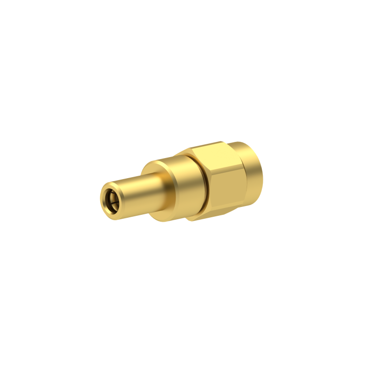 SMA MALE - SSMB FEMALE STRAIGHT ADAPTER