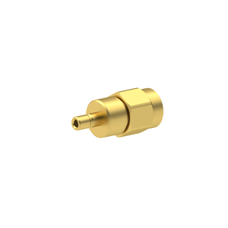 SMA MALE - SSMB MALE STRAIGHT ADAPTER
