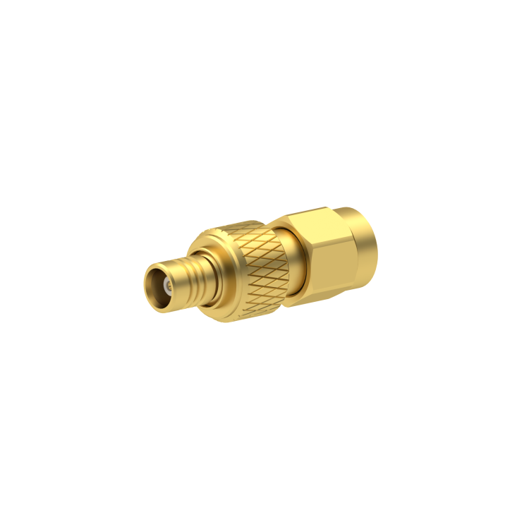 SMA MALE - MCX FEMALE STRAIGHT ADAPTER