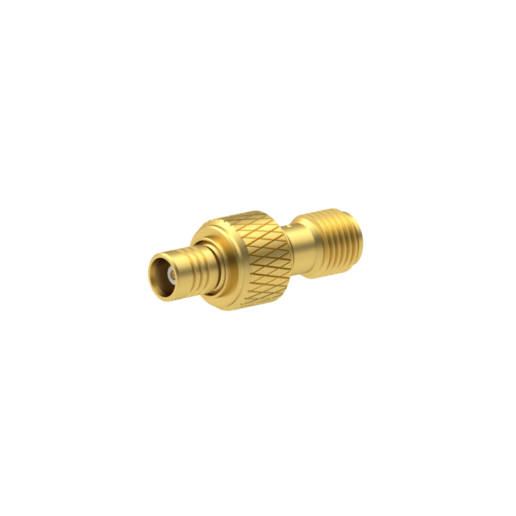 SMA FEMALE - MCX FEMALE STRAIGHT ADAPTER