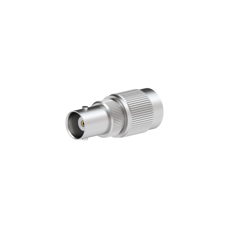 BNC FEMALE - TNC MALE PUSH-ON STRAIGHT ADAPTER