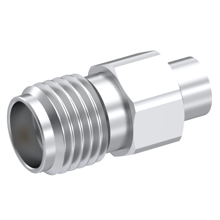 SMA FEMALE - SMP MALE FULL DETENT ADAPTER