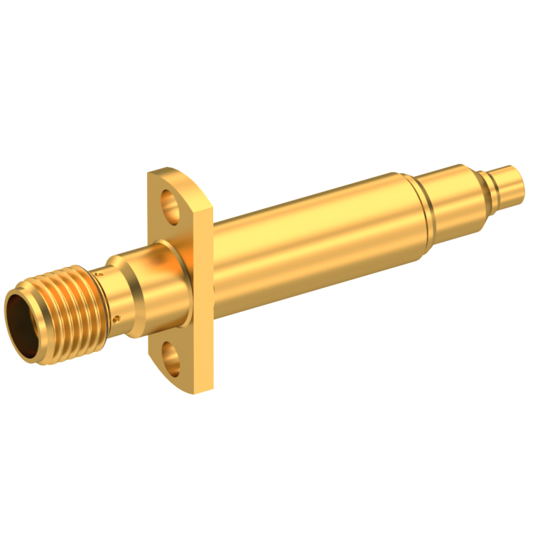 SMA FEMALE FLANGE TEST PROBE FOR SMP MALE CONNECTORS MEASUREMENT