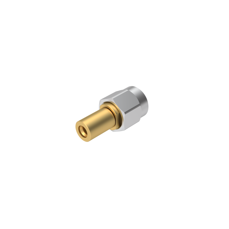 SMA 2.9 MALE - SMPM MALE SMOOTH BORE STRAIGHT ADAPTER