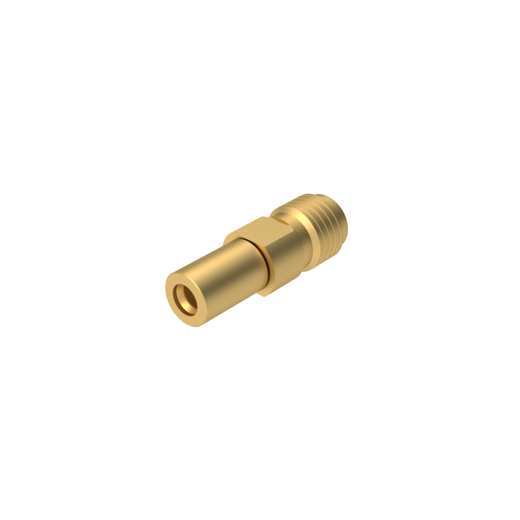 SMA 2.9 FEMALE - SMPM MALE SMOOTH BORE STRAIGHT ADAPTER