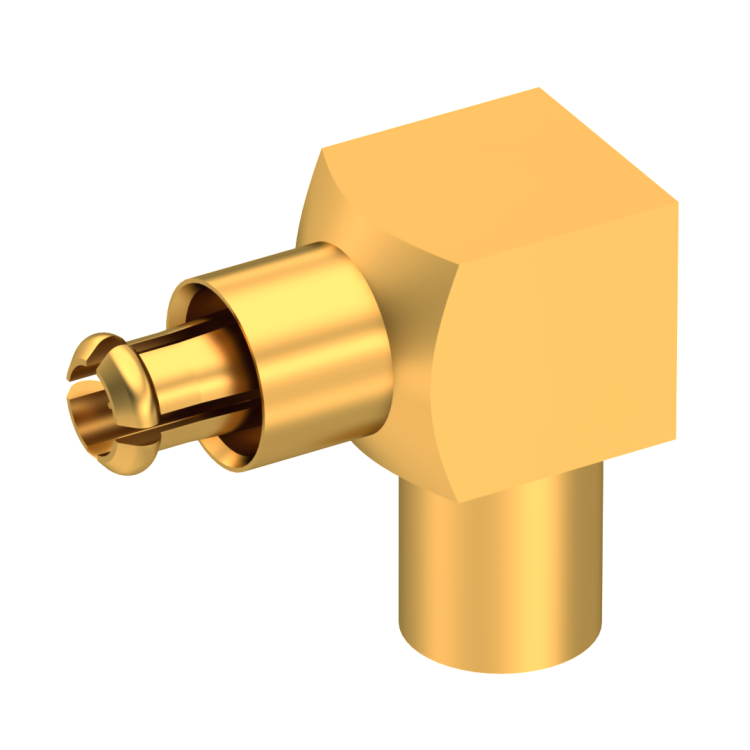 MC-CARD / RIGHT ANGLE PLUG SOLDER TYPE CABLE .085