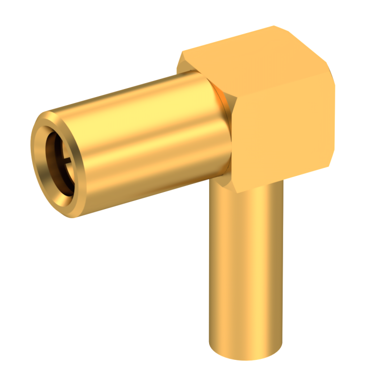 SSMB / RIGHT ANGLE PLUG CRIMP OR SOLDER TYPE CABLE 2/50 S