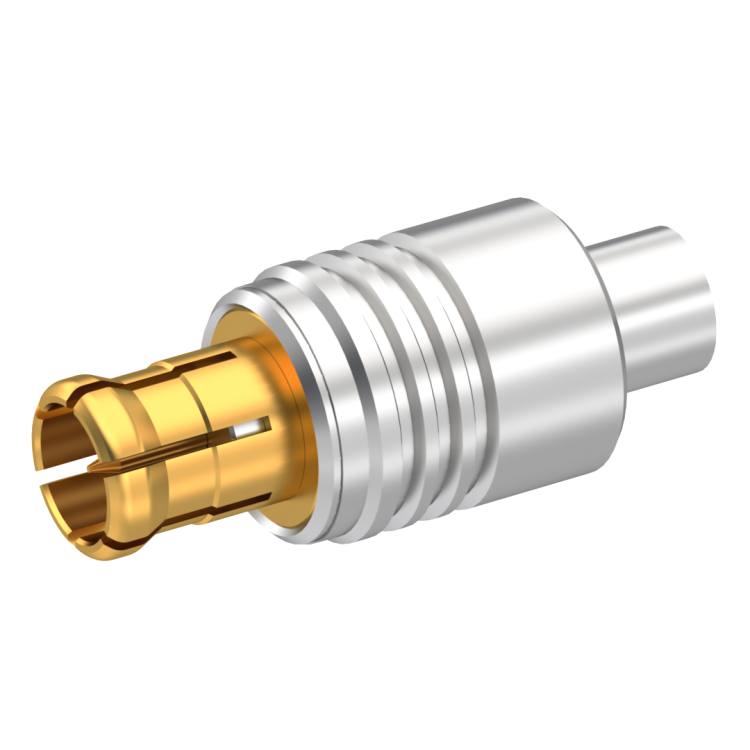 MCX / STRAIGHT PLUG FULL SOLDER TYPE CABLE .085/75