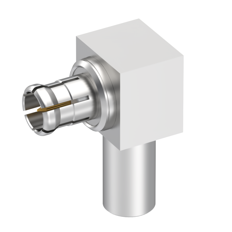 MCX / RIGHT ANGLE PLUG CRIMP TYPE CABLE 2.6/75 S