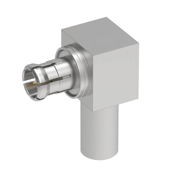MCX / RIGHT ANGLE PLUG CRIMP TYPE CABLE 2.6/75 D