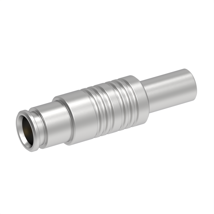MCX / STRAIGHT JACK PANEL CLIP-ON FULL CRIMP TYPE - CABLE 2.6/75 S