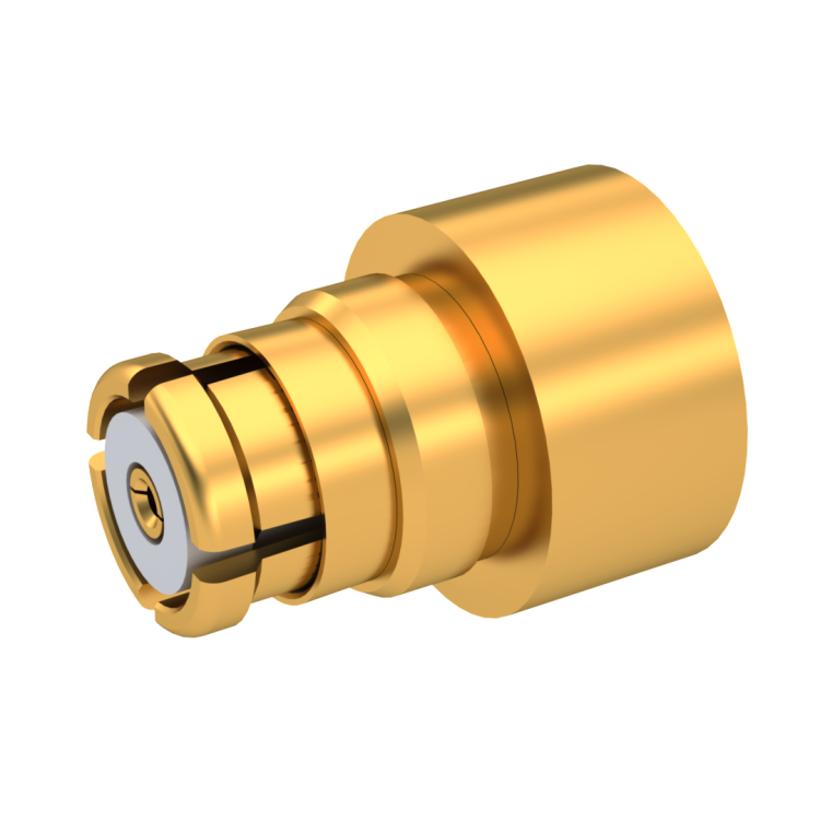 SMP / RIGHT ANGLE FEMALE PLUG SOLDER TYPE CABLE .047