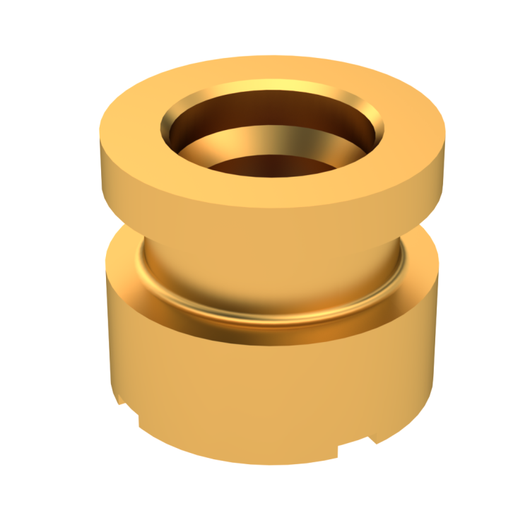 SMP / MALE STRAIGHT RECEPTACLE SMT TYPE-LIMITED DETEND REEL OF 500