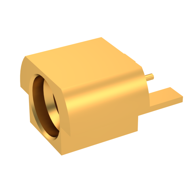 SMP / STRAIGHT MALE EDGE CARD RECEPTACLE SMT LIMITED DETENT