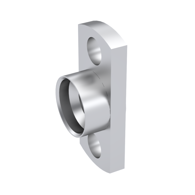 SMP / 2 HOLE FLANGE SHROUD 0.4MM FULL DETENT
