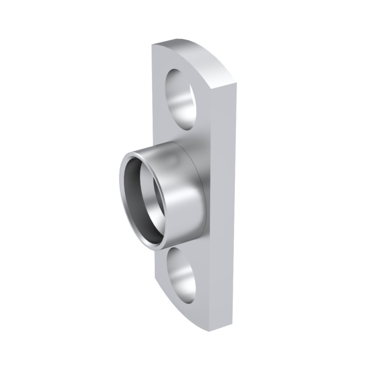 SMP / 2 HOLE FLANGE SHROUD 0.4MM LIMITED DETENT