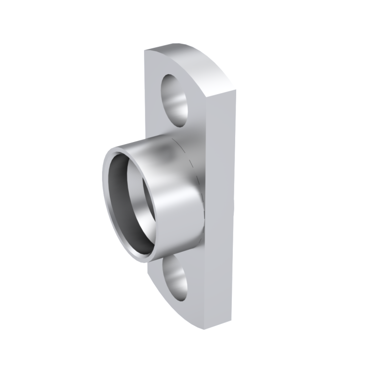 SMP / 2 HOLE FLANGE SHROUD 0.4MM LIMITED DETENT