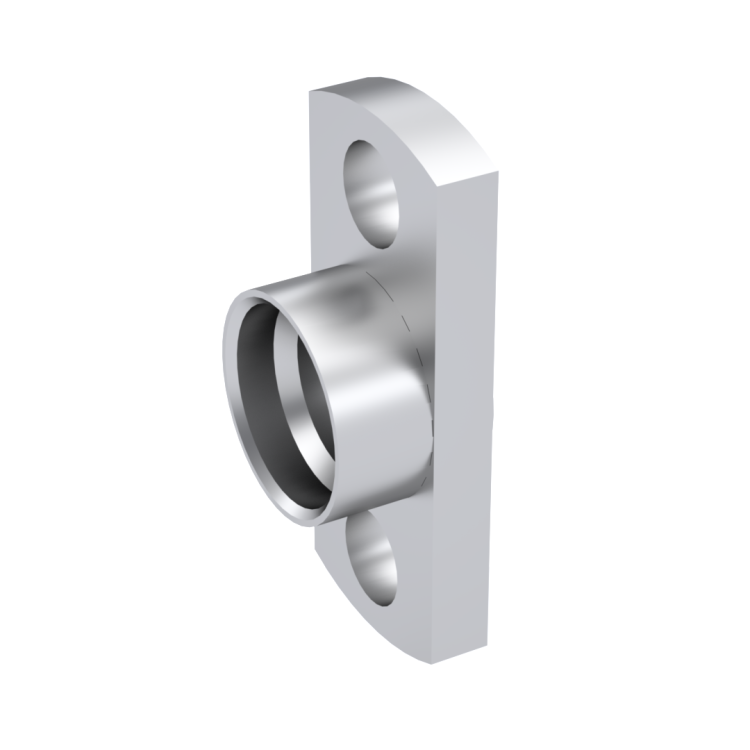 SMP / 2 HOLE FLANGE SHROUD 0.4MM SMOOTH BORE