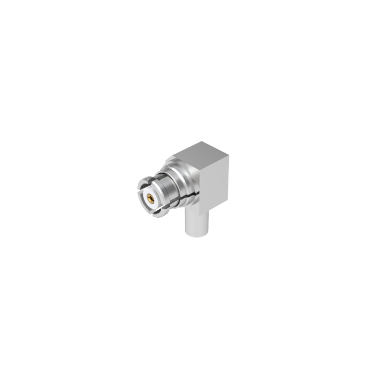 SMP / NON MAGNETIC RIGHT ANGLE PLUG SOLDER CABLE .047
